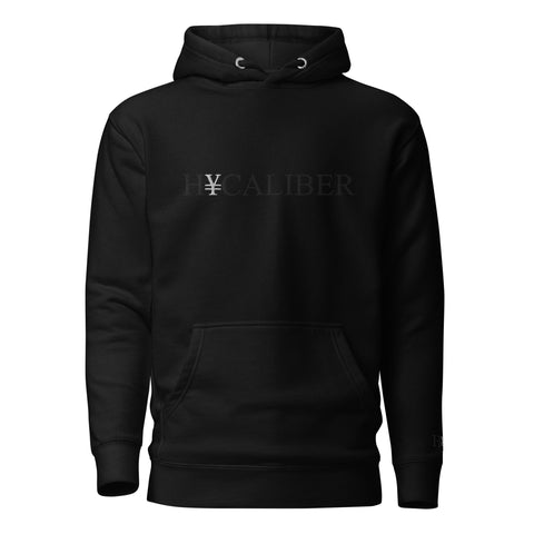 HYCALIBER EMBROIDERED PULLOVER HOODIE BLK/WHT