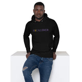 HYCALIBER EMBROIDERED UNISEX PULLOVER HOODIE PURP/YEL