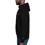 HYCALIBER EMBROIDERED UNISEX PULLOVER HOODIE PURP/YEL