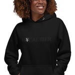 HYCALIBER EMBROIDERED PULLOVER HOODIE BLK/WHT