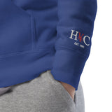 HYCALIBER UNISEX EMBROIDERED PULLOVER HOODIE RYL/BLUE